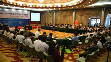 2011中外平板顯示產(chǎn)業(yè)CEO峰會圓桌峰會召開