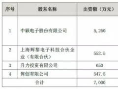 中穎電子：引入外部資深團(tuán)隊(duì) 促進(jìn)AMOLED驅(qū)動(dòng)芯片業(yè)務(wù)發(fā)展