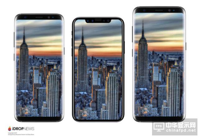 5.8英寸全面屏！蘋果代工廠員工確認iPhone 8變大