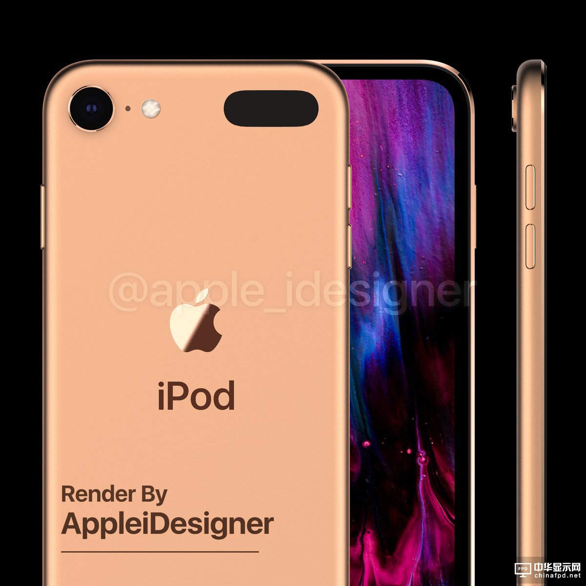 對，我想要的真·全面屏iPhone就像這個樣子