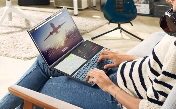 華碩發(fā)布新筆記本ZenBook Duo：全球首款14寸ScreenPad Plus產品